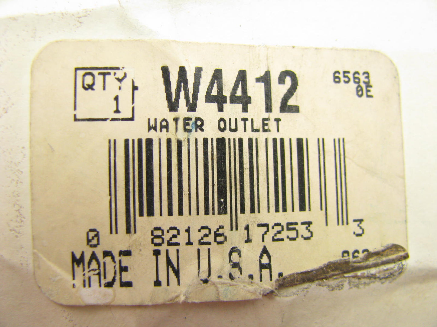 Everco W4412 Coolant Water Outlet For 1972-1979 Ford Mercury 2.8L-V6