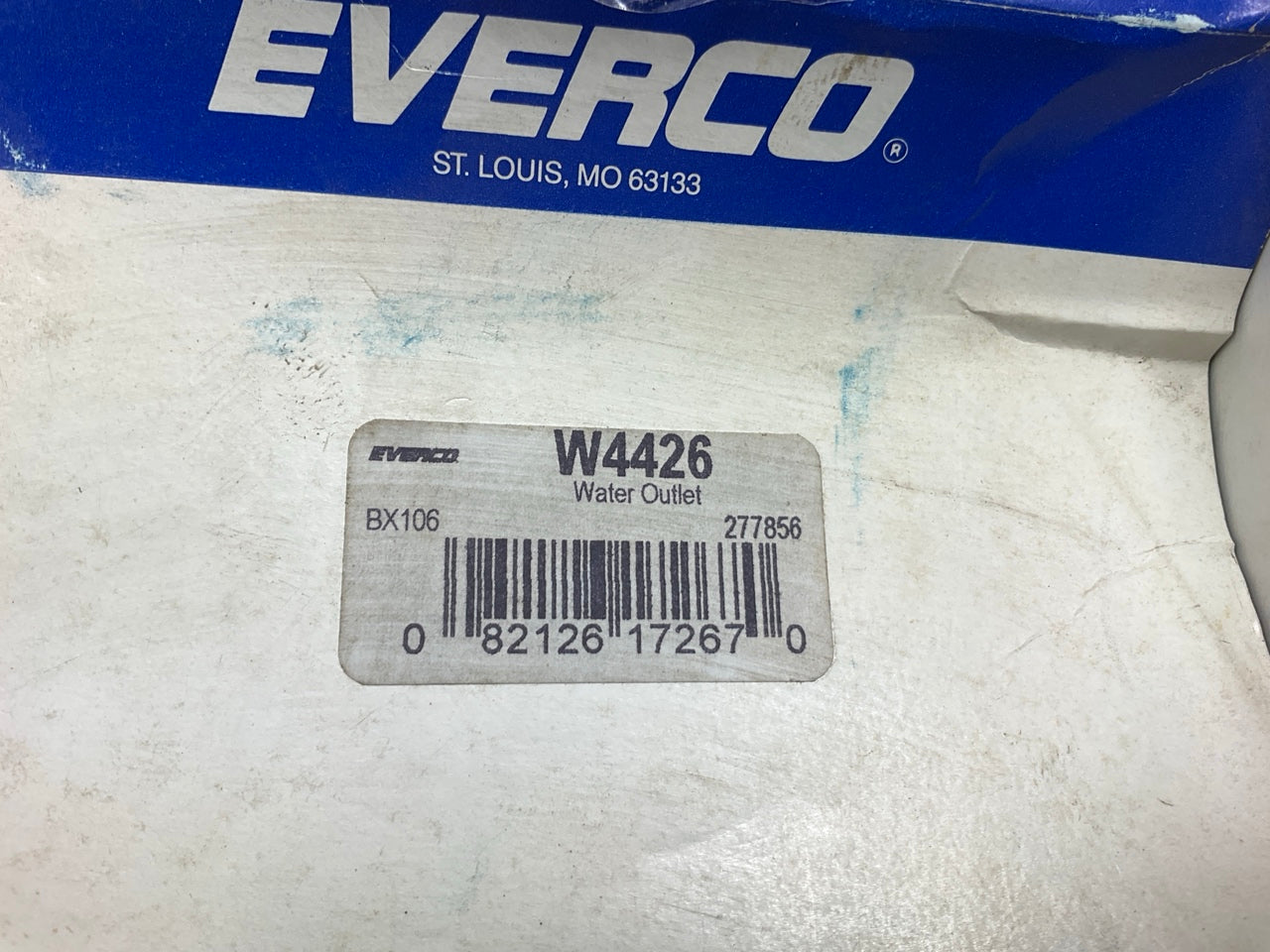 Everco W4426 Coolant Water Outlet 80-84 Ford 4.9L 300 I6, 7.5L 460 V8 GAS OHV