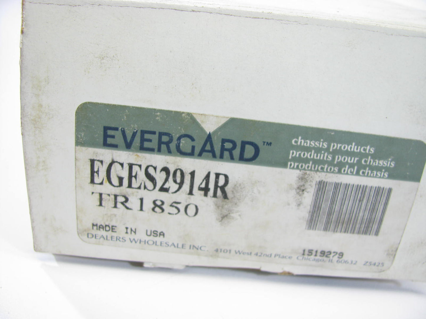 Evergard EGES2914R FRONT RIGHT OUTER Steering Tie Rod End