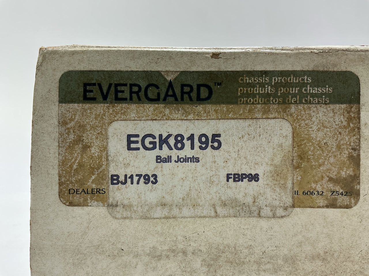 Evergard EGK8195 Front Lower Suspension Ball Joint
