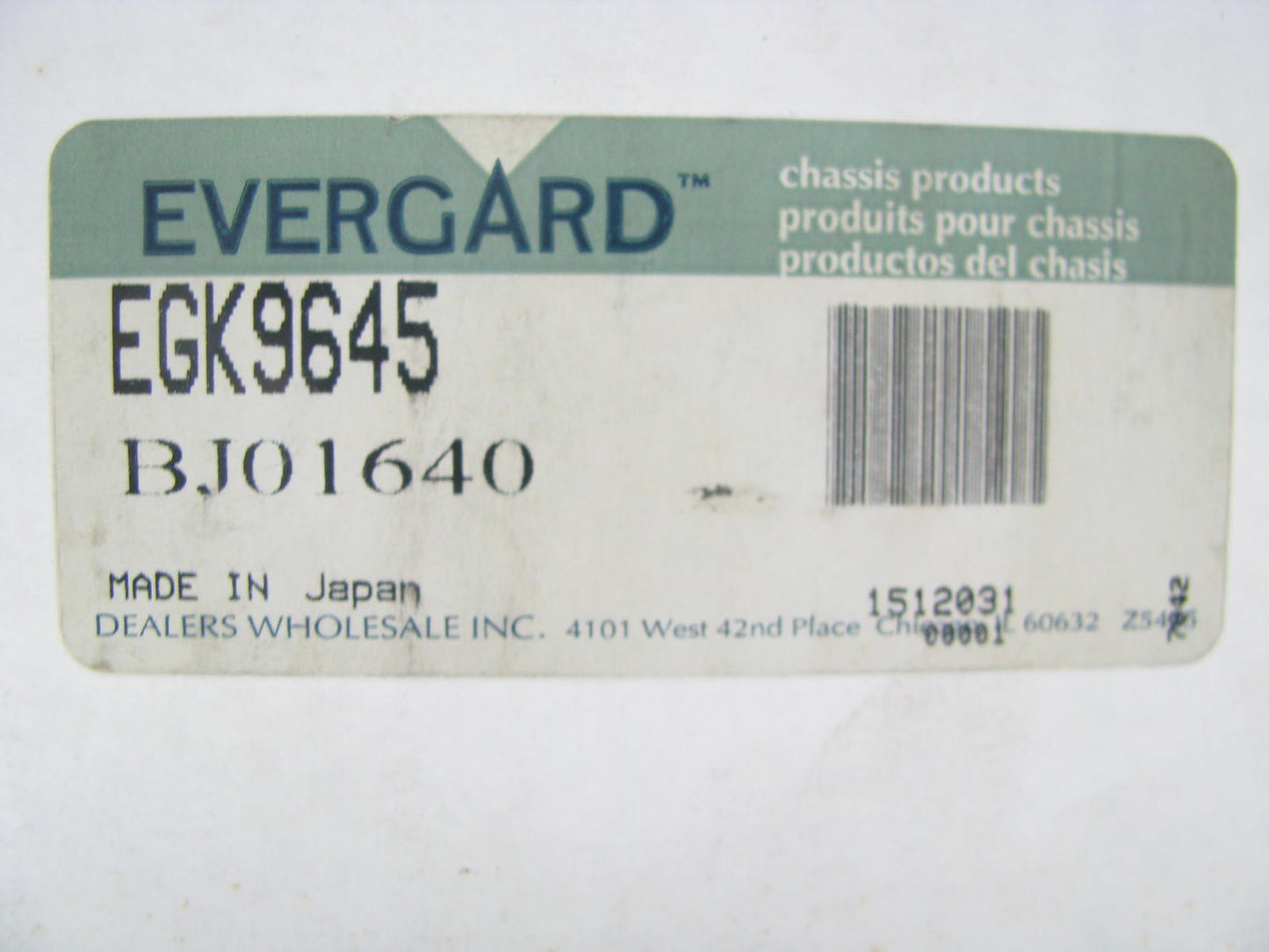 (2) Evergard Front Lower Ball Joints PAIR 1989-1995 Toyota Pickup RWD 555 BRAND