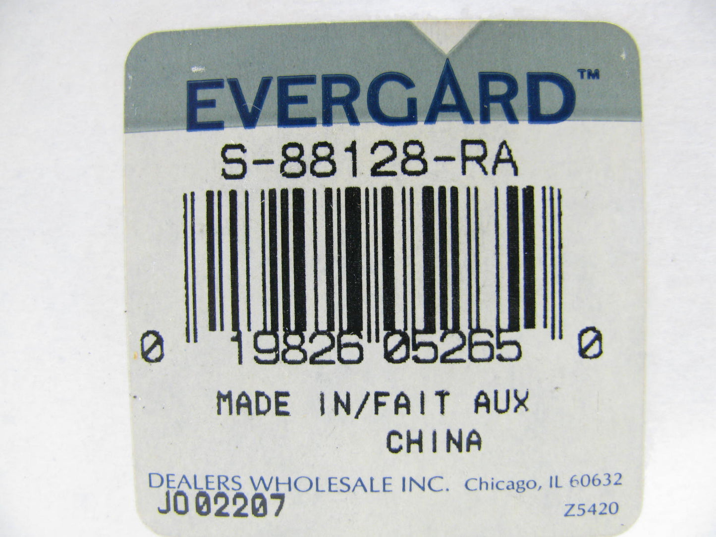 Evergard S-88128-RA REAR INNER Wheel Bearing