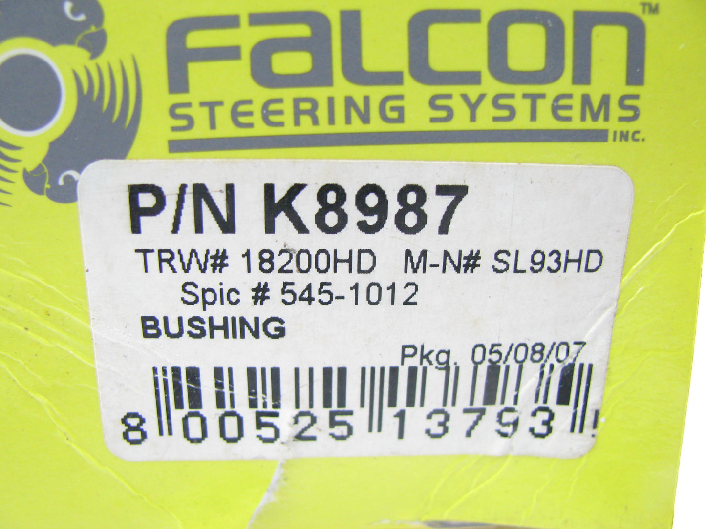 Falcon K8987 FRONT Suspension Stabilizer Sway Bar Link Kit