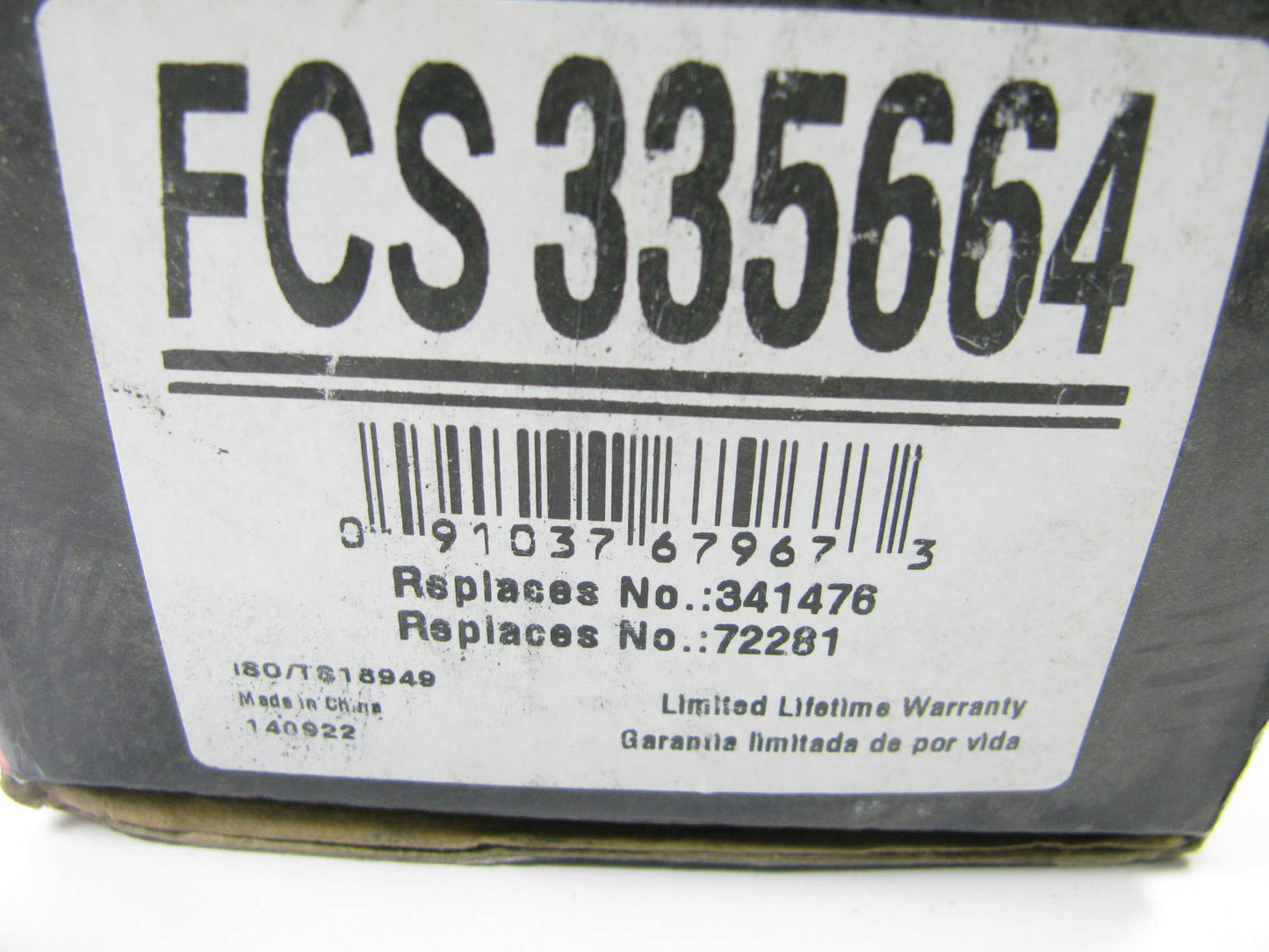 (x2) Suspension Strut Assembly Front LH & RH FCS 335664