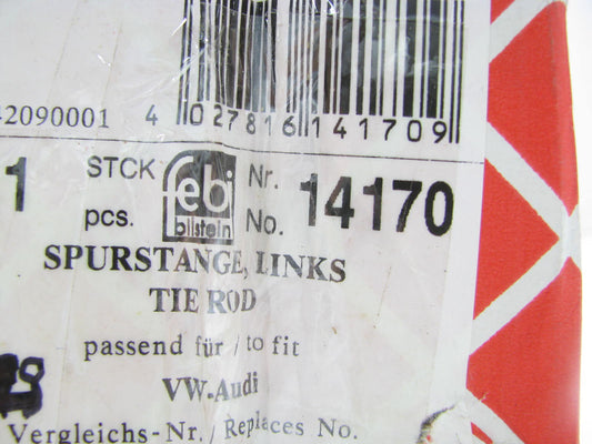 Febi 14170 Front Left Drivers Side Steering Tie Rod End