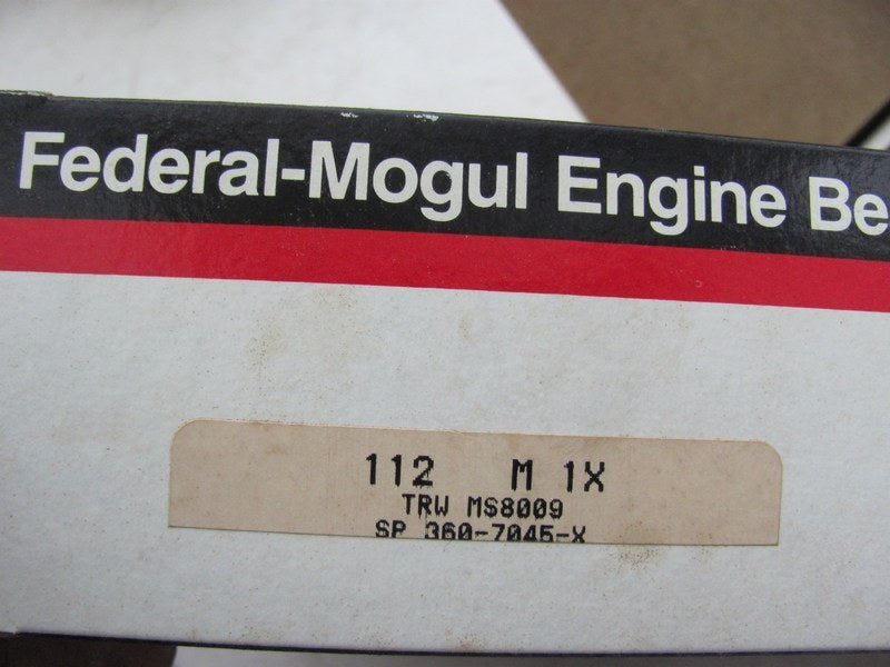 Federal 112M1X Main Bearings .001'' Oversize 1966-2000 Chevrolet 396 402 427 454
