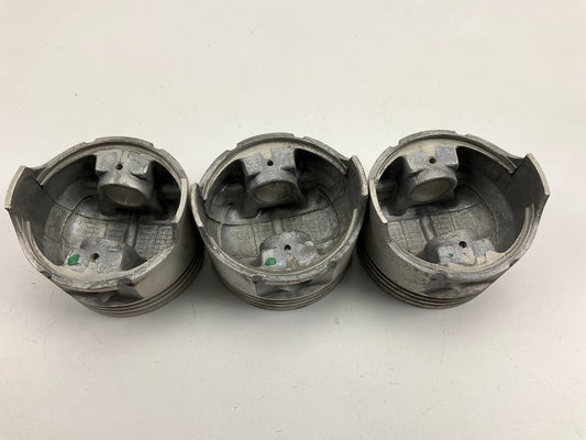 (3) Federal Mogul 13509P .50mm Piston Set For Firefly Geo Metro 1.0L Non-Turbo