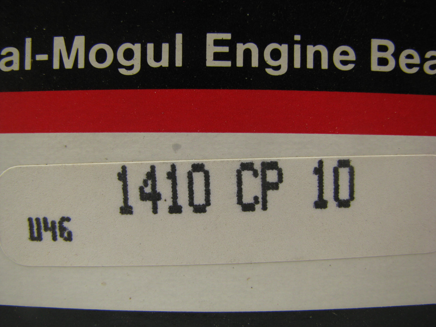 (6) Federal 1410CP10 Connecting Rod Bearings .010'' Continental 513 572 602