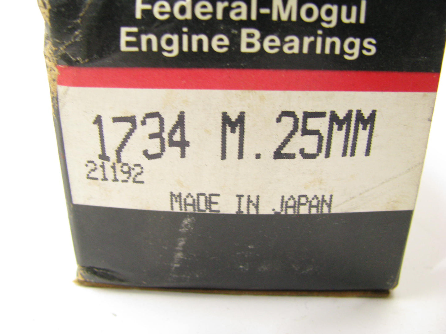 Federal Mogul 1734M-25MM Camshaft Bearings .25mm For 1963-1969 Datsun 1.2L 1.3L