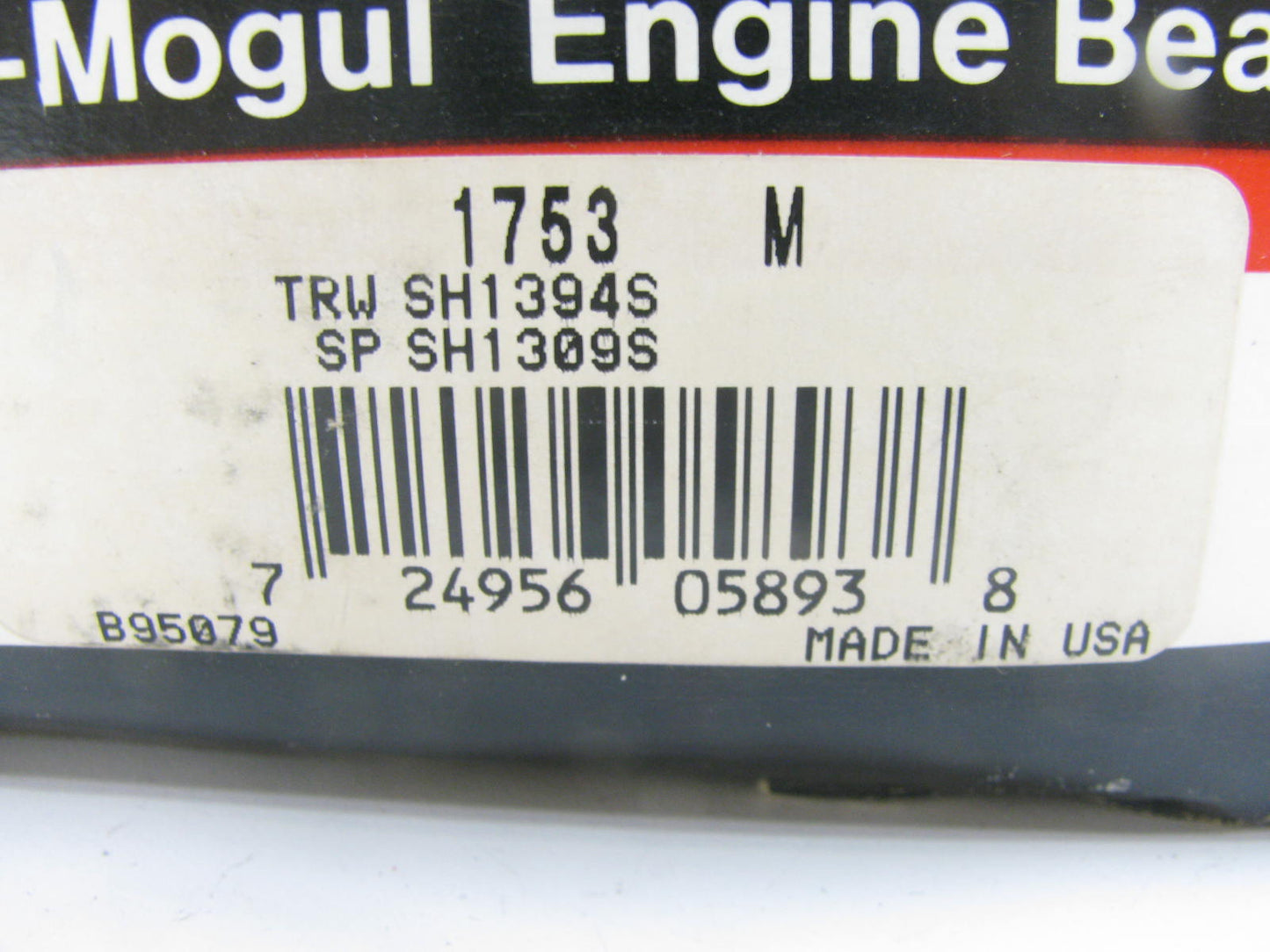 Federal Mogul 1753M Camshaft Bearing Set - Standard Cummins V-470 V-210 VT225