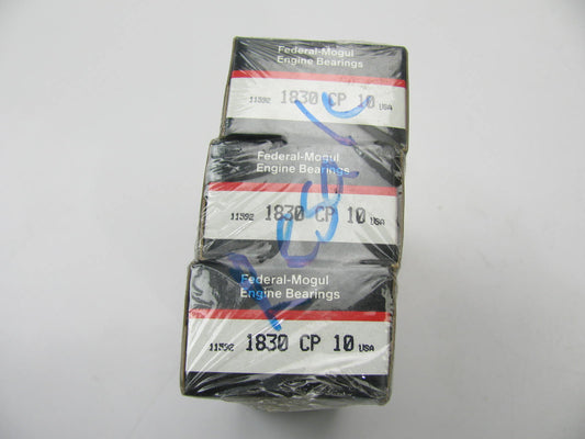 (6) Federal Mogul 1830CP-10 Connecting Rod Bearings .010'' 51-63 Ford 215 223-L6