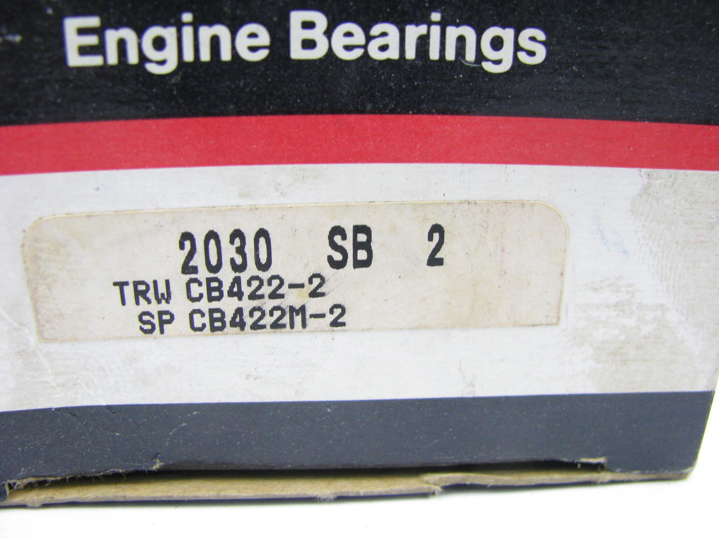 Federal Mogul 2030SB2 Connecting Rod Bearing .002'' International 248 264 281