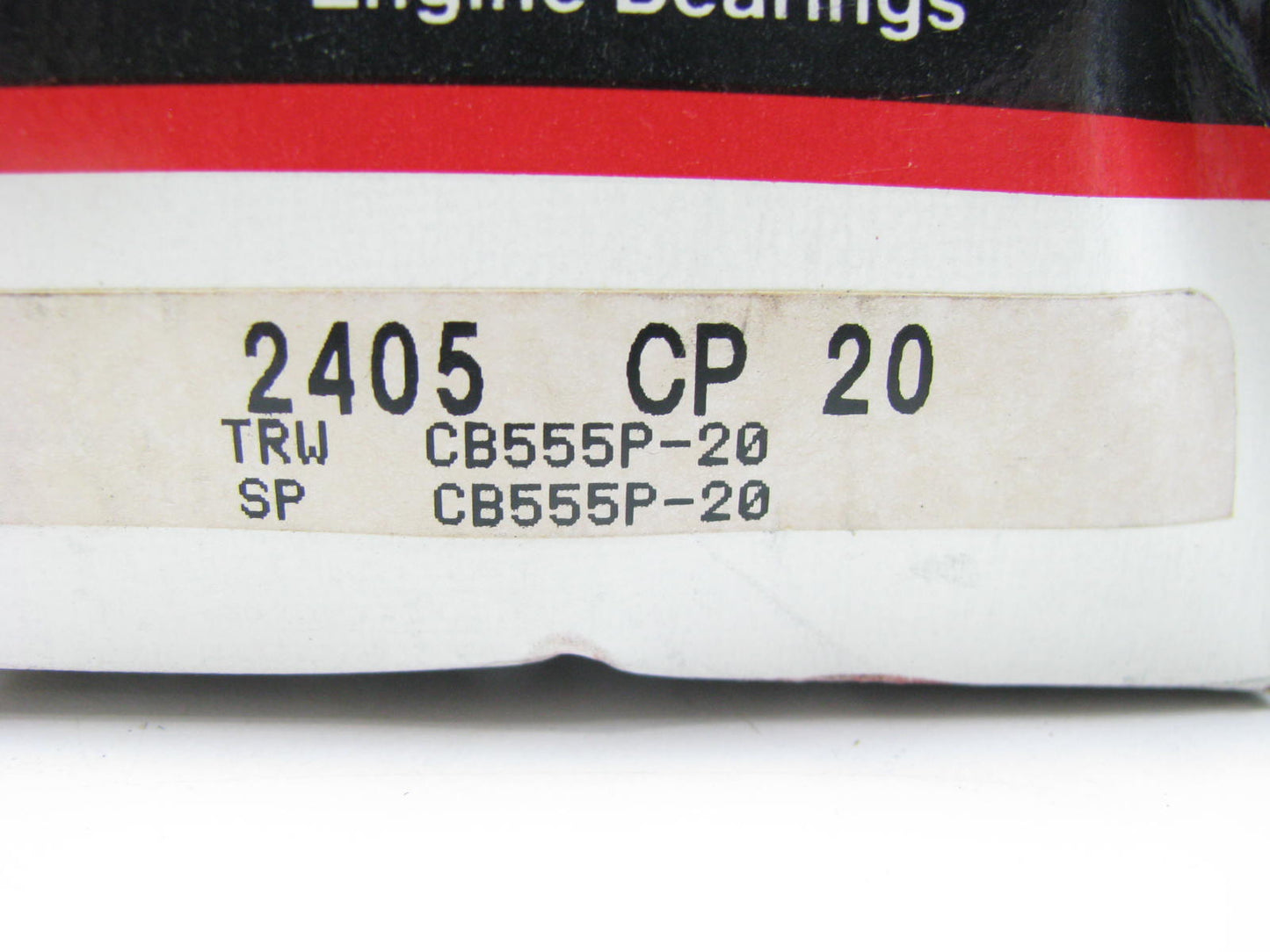 Federal 2405CP20 Rod Bearing .020'' Detroit Diesel 4V71 6V71 8V71 12V71 6V92