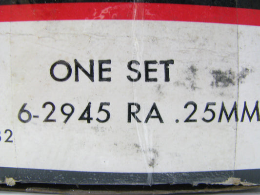 (6) Federal 2945RA-25MM Connecting Rod Bearings .25mm Opel 2473cc 2586cc 2605cc