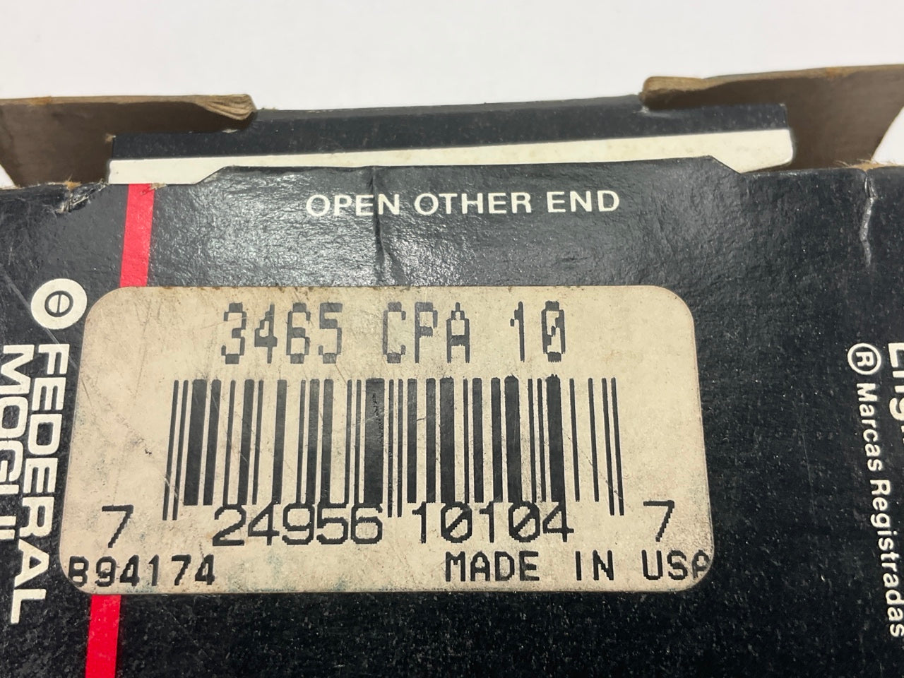 Federal 3465CPA-10 Connecting Rod Bearings .010'' Allis Chalmers 301 Turbo Diesel