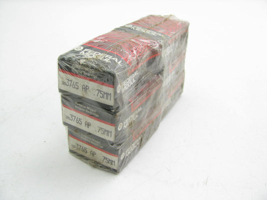 (6) Federal 3765AP-75MM Connecting Rod Bearings .75mm 1980-09 GM 2.8L 3.1L 3.4L