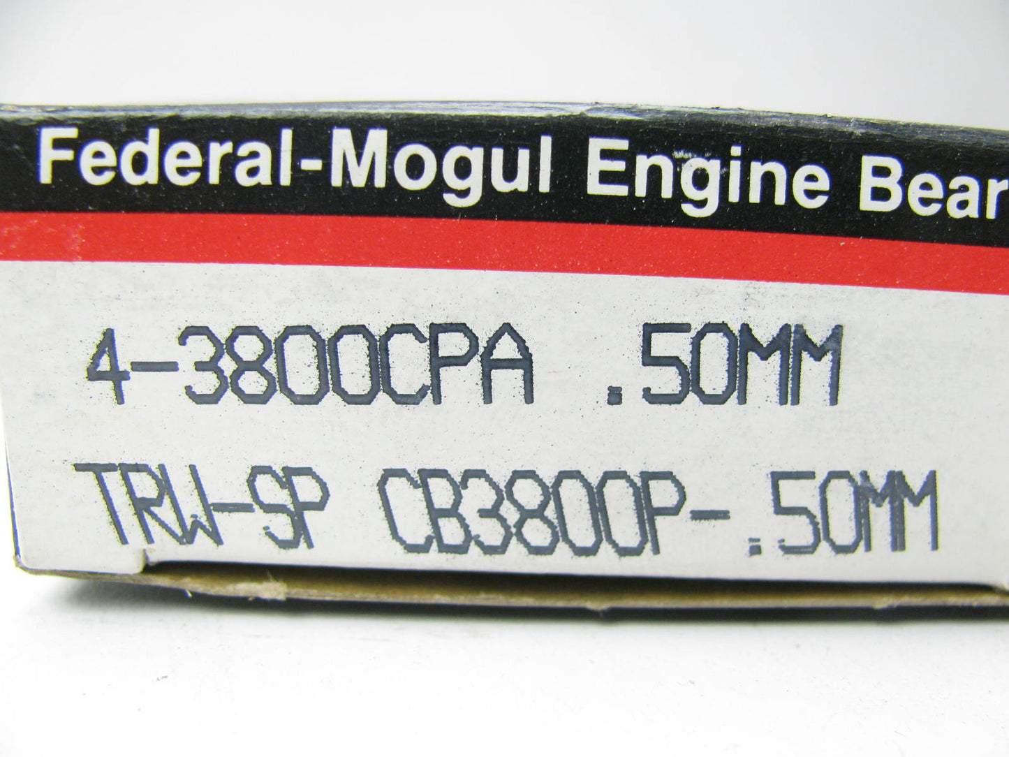 Federal 4-3800CPA-50MM Con Rod Bearings .50mm For 1981-1995 Chrysler 2.2L 2.5L