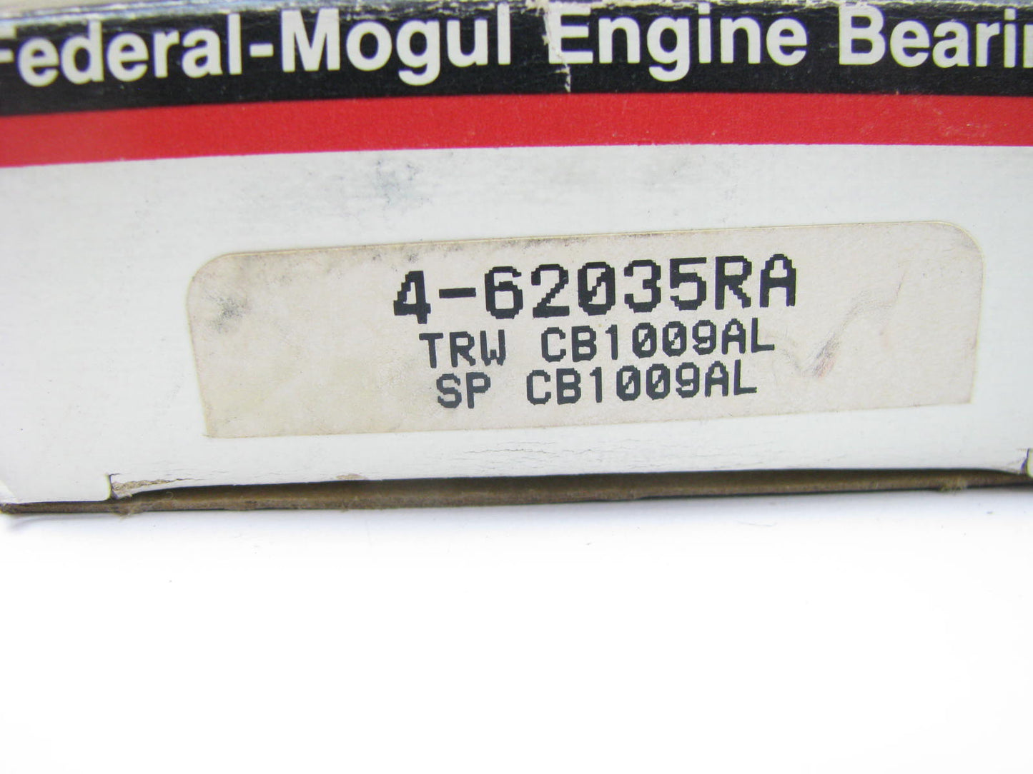 Federal Mogul 4-62035RA Connecting Rod Bearings 1973-1983 Fiat 1.6L 1.8L 2.0L