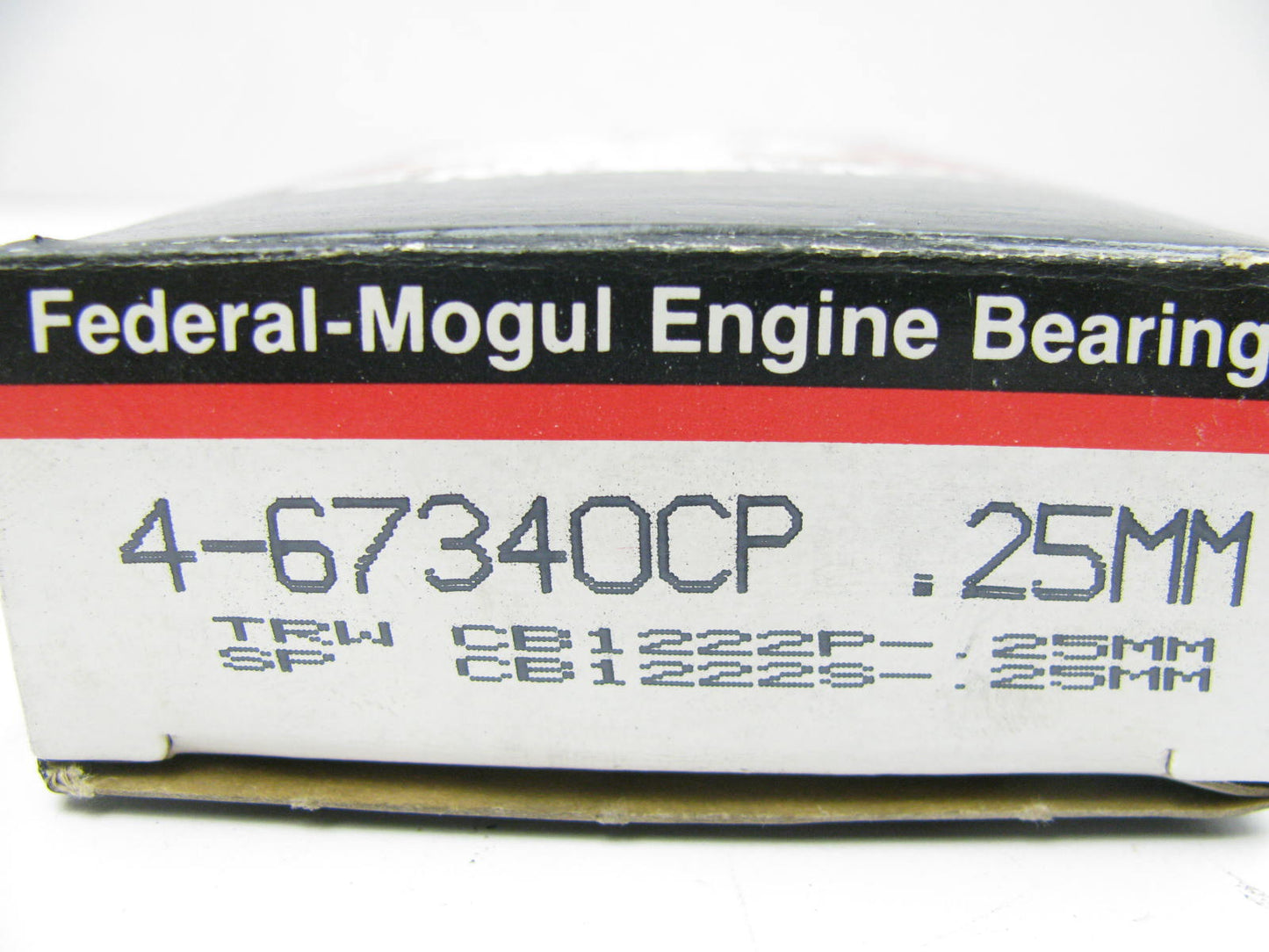 Federal 4-67340CP-25MM Conencting Rod Bearings .25mm 73-82 Honda Civic 1.2L 1.3L
