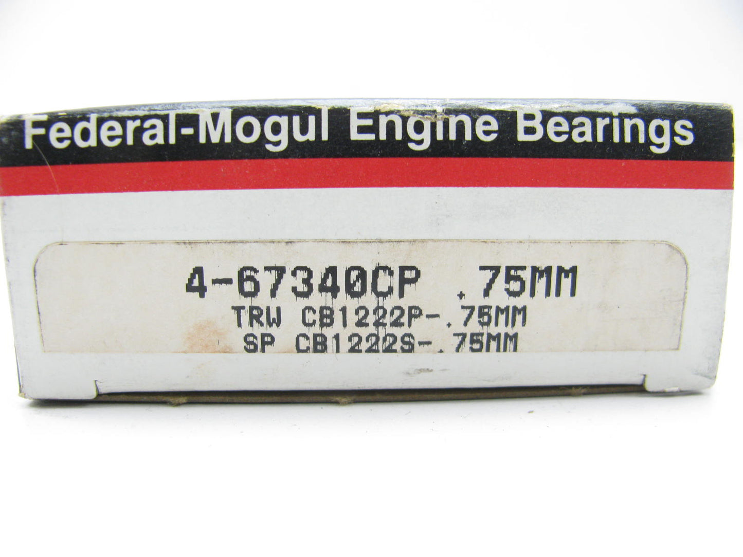 Federal 4-67340CP-75MM Connecting Rod Bearings .75mm 1973-1982 Honda 1.2L 1.3L