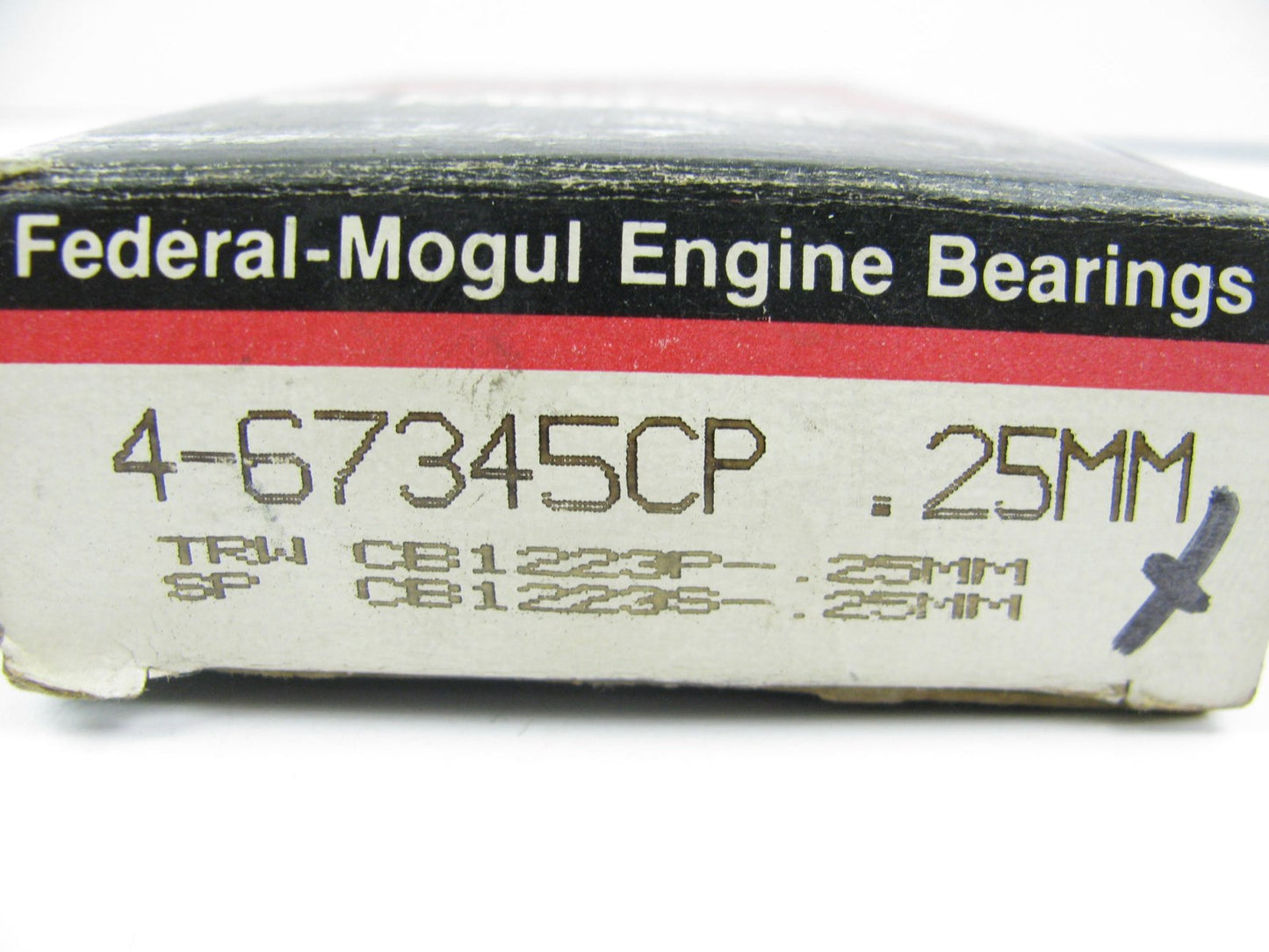 Federal Mogul 4-67345CP-25MM Rod Bearings .25mm 1975-1983 Honda 1.5L 1.6L 1.8L