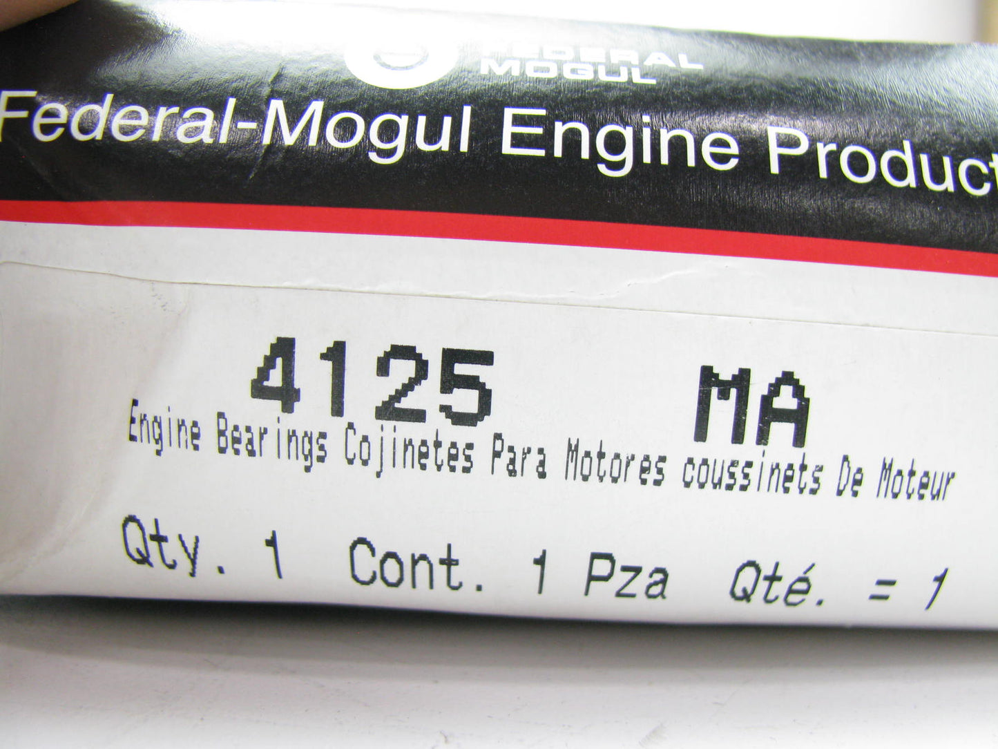 Federal Mogul 4125MA Engine Main Bearings - Standard 1965-2001 Ford 289 302 SBF