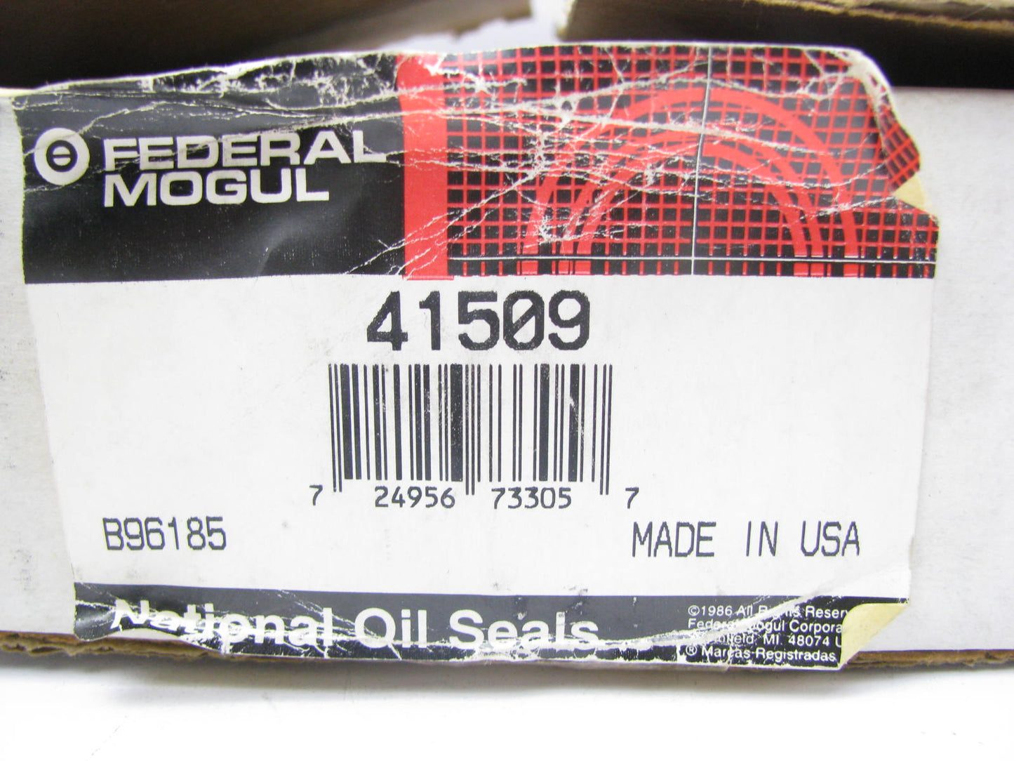 Federal Mogul 41509 Wheel Seal Kit - 11.008'' OD X 9.000'' ID X 0.625'' Wide