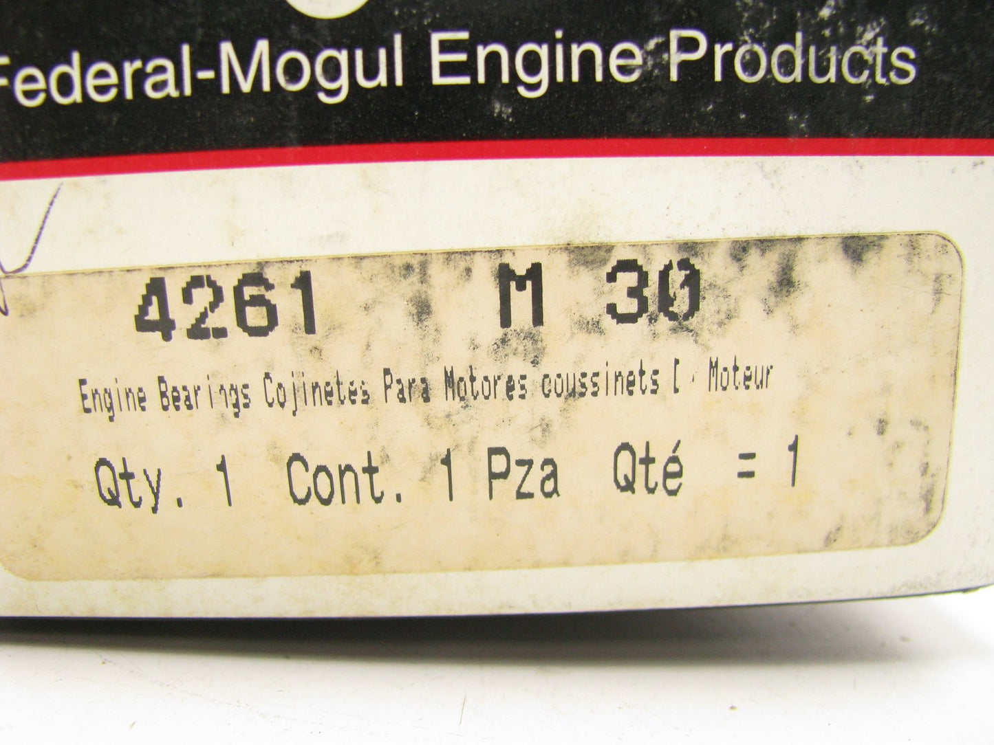 Federal Mogul 4261M-30 Engine Main Bearings .030'' 1961-1978 Ford 352-428