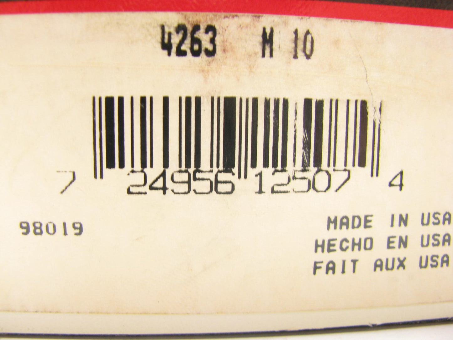Federal Mogul 4263M10 Main Bearings .010'' 1964-90 Buick 3.0L 3.2L 3.3L 3.8L 4.1L