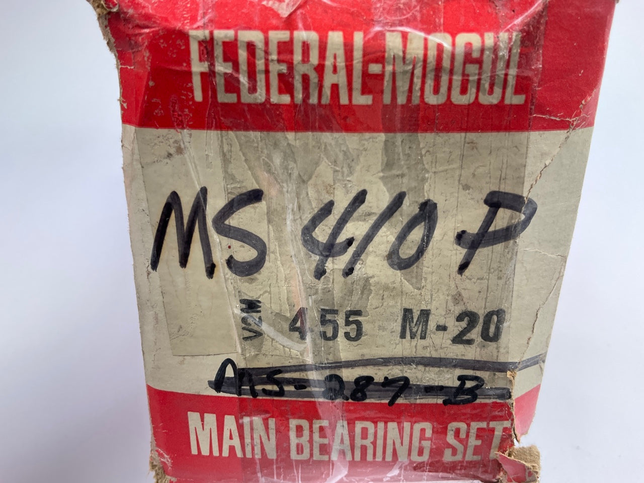 Federal Mogul 455M-20 Engine Main Bearings .020'' - Hercules QXA QXB QXC QXD