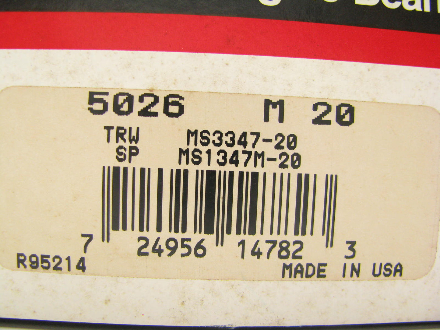 Federal Mogul 5026M Engine Main Bearings .020'' For 1975-1978 Chrysler 400 V8