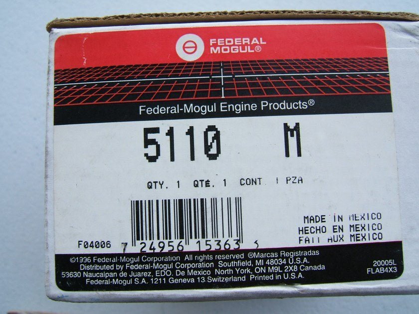 Federal Mogul 5110M Engine Main Bearings STD 1983-1993 Ford 6.9L 7.3L-V8 Diesel