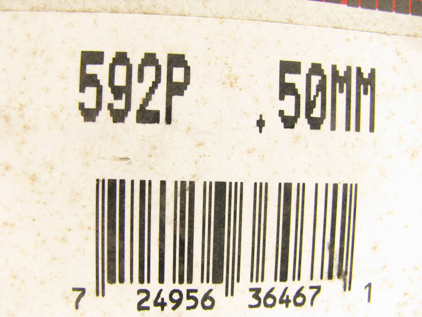 Federal Mogul 592P-50 Engine Piston .50mm 1983-1987 GM Isuzu 1.9L-L4
