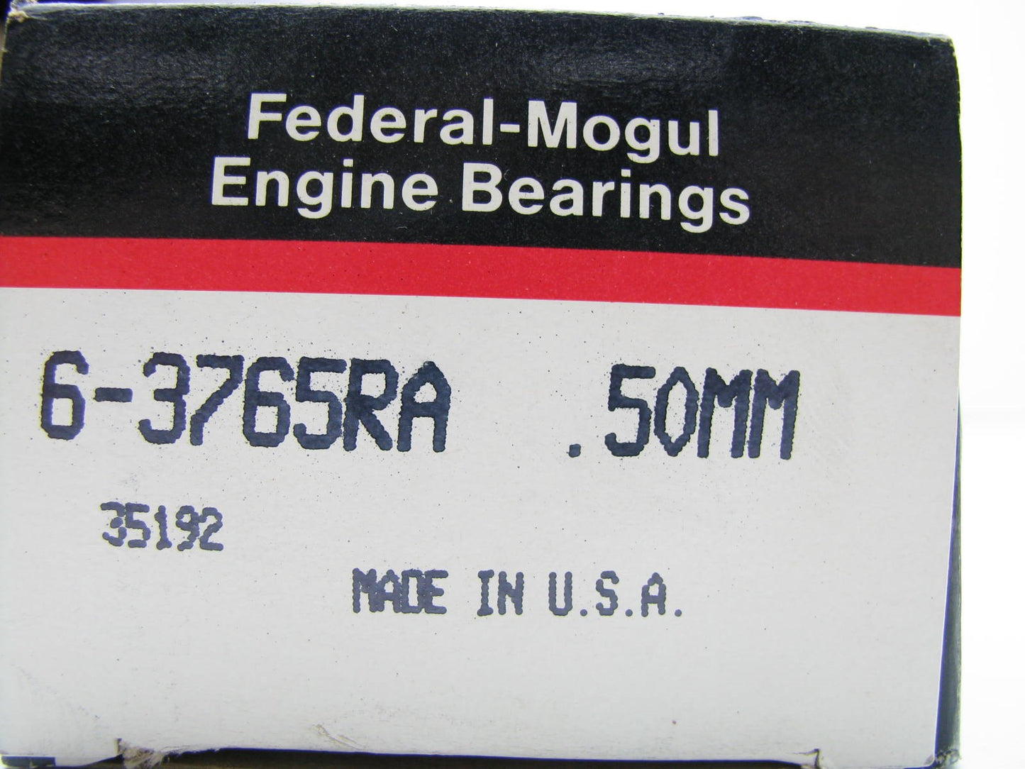 Federal 6-3765RA50MM Connecting Rod Bearings - 0.50mm 80-09 GM 2.8L 3.1L 3.4L