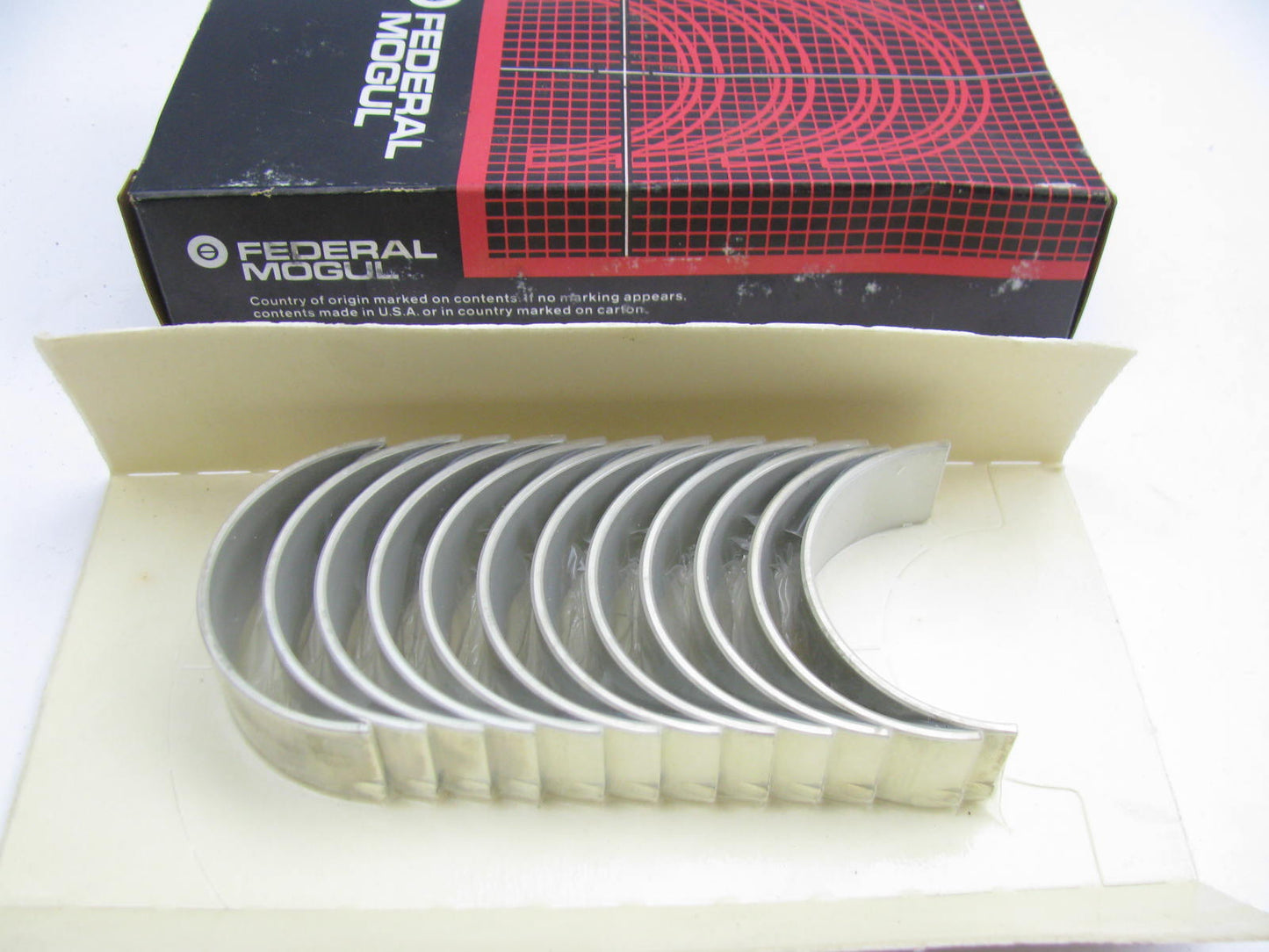 Federal 6-3765RA Connecting Rod Bearings - Standard 1980-2009 GM 2.8L 3.1L 3.4L