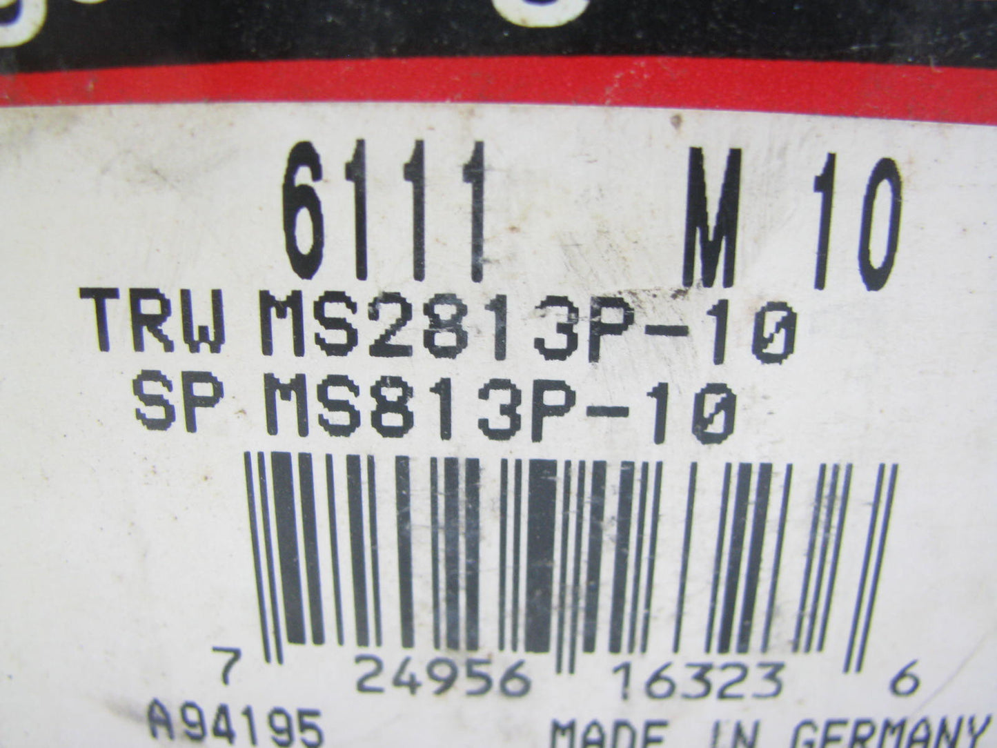 Federal 6111M-10 Engine Main Bearings .010'' 1962-1985 Volvo 1.8L 2.0L 2.1L 2.3L