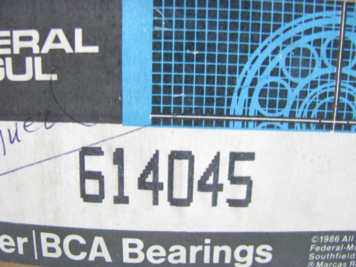 Federal Mogul 614045 Clutch Release Bearing