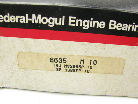 Federal 6635M-10 Main Bearings .010'' Detroit Diesel 6V-53 6V-53N 6V-53T Engines