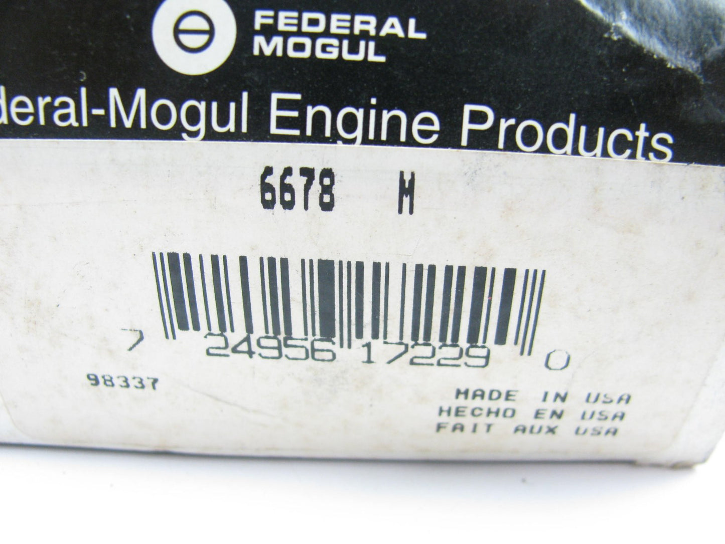 Federal Mogul 6678M Main Bearings STANDARD SIZE For 1981-1995 Chrysler 2.2L 2.5L