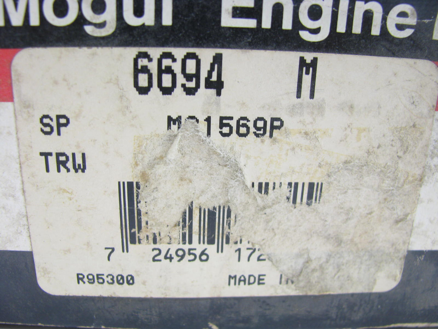 Federal 6694M Engine Main Bearings - Standard For 1981-88 Nissan 4.0L-L6 Truck