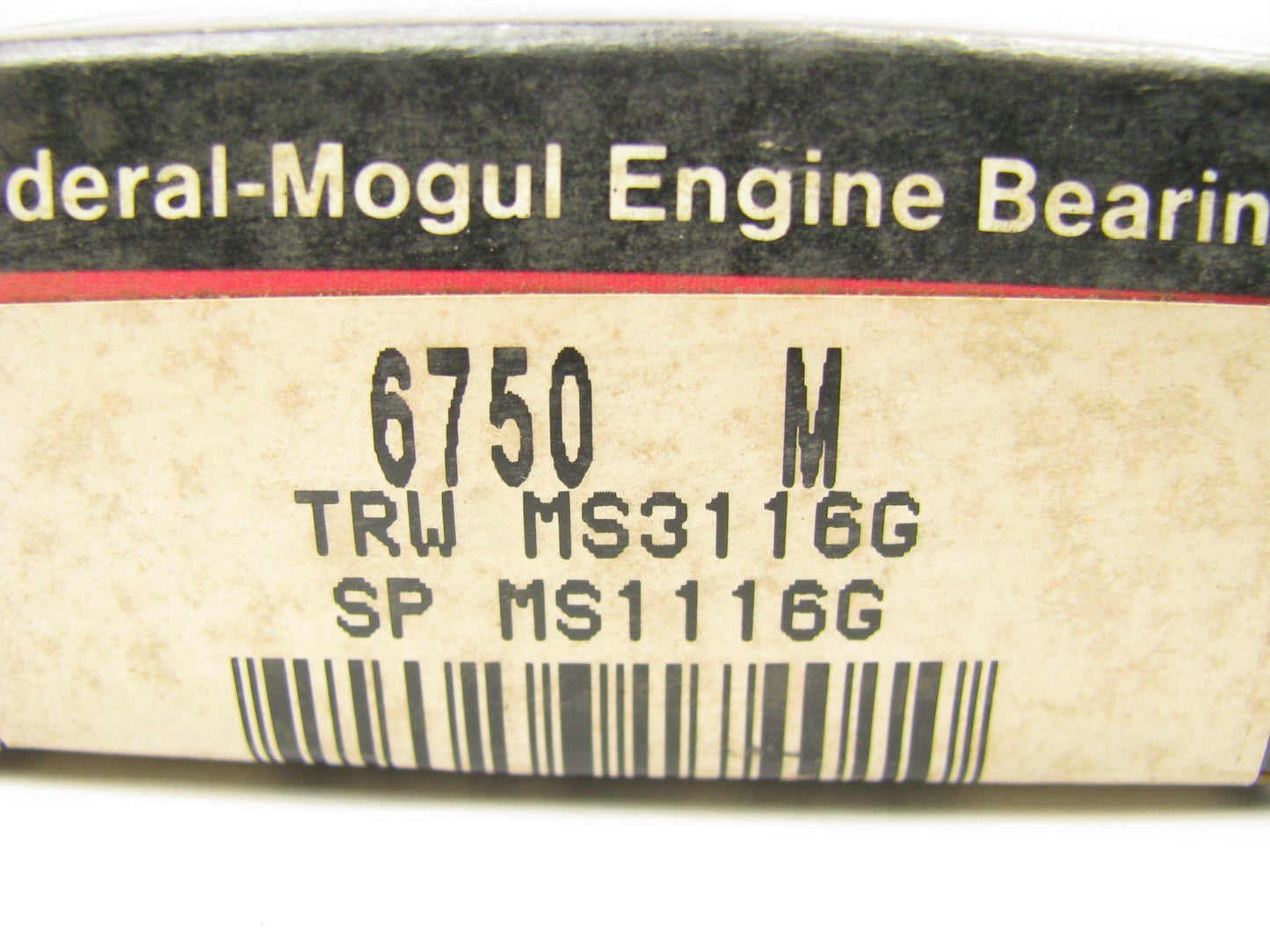 Federal Mogul 6750M Engine Main Bearings - Standard For 1966-71 Datsun A10 1.0L