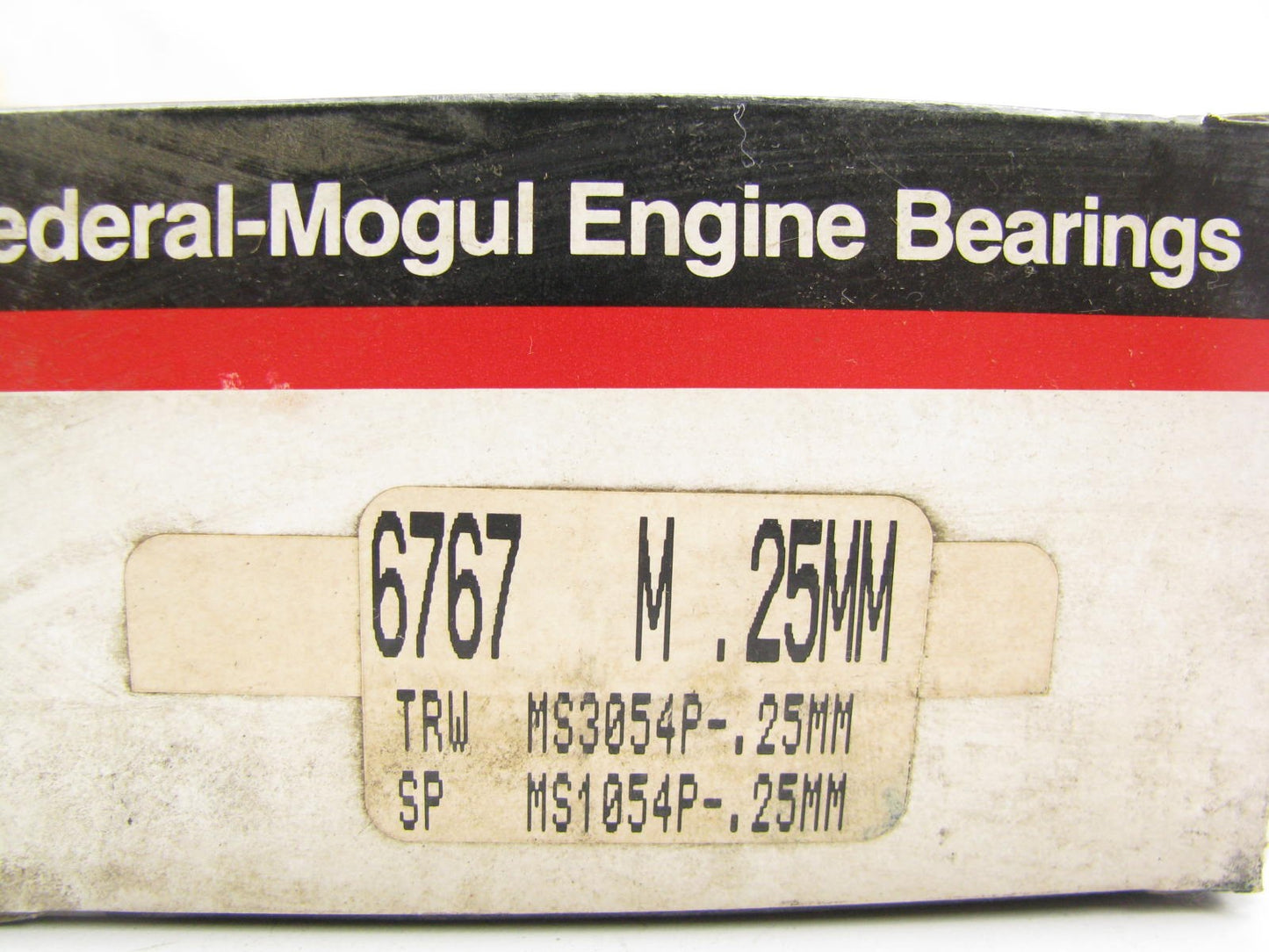 Federal Mogul 6767M-25MM Main Bearings .25mm For Datsun L13 L14 L16 L18 Z16 Z18