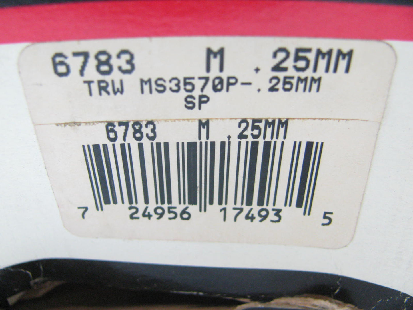 Federal Mogul 6783M .25mm Main Bearings For 1974-1989 Datsun L20B Z20 Z22 Z24