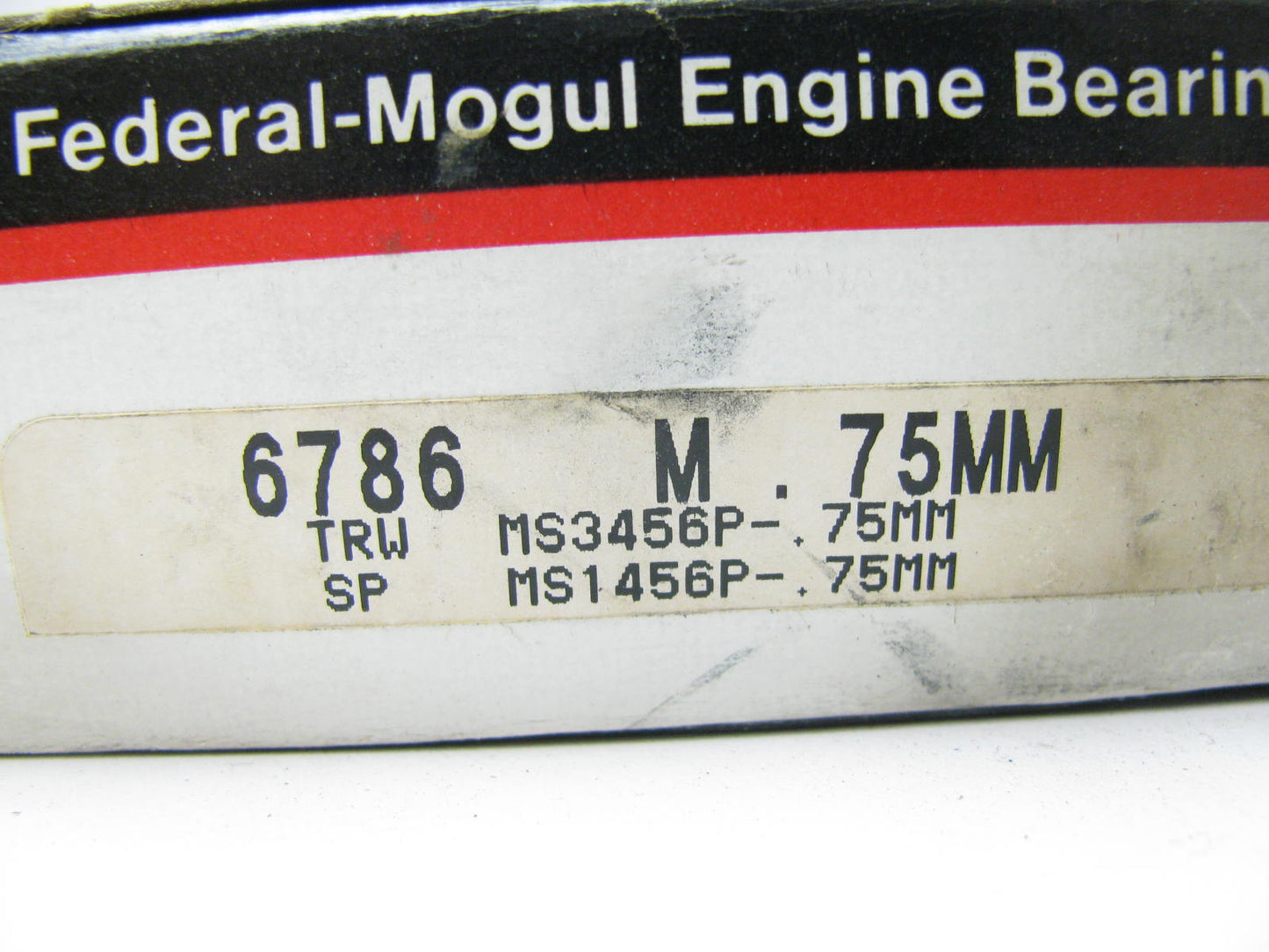 Federal Mogul 6786M-75MM Engine Main Bearings .75mm 1971-1981 Toyota 1.6L 1.8L