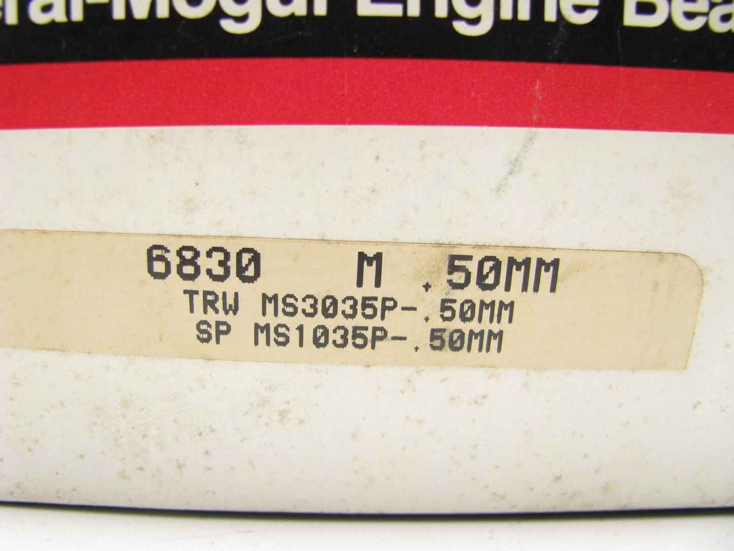 Federal Mogul 6830M-50MM Main Bearing Set .50mm - 1975-1977 Audi 100 Series 1.9L