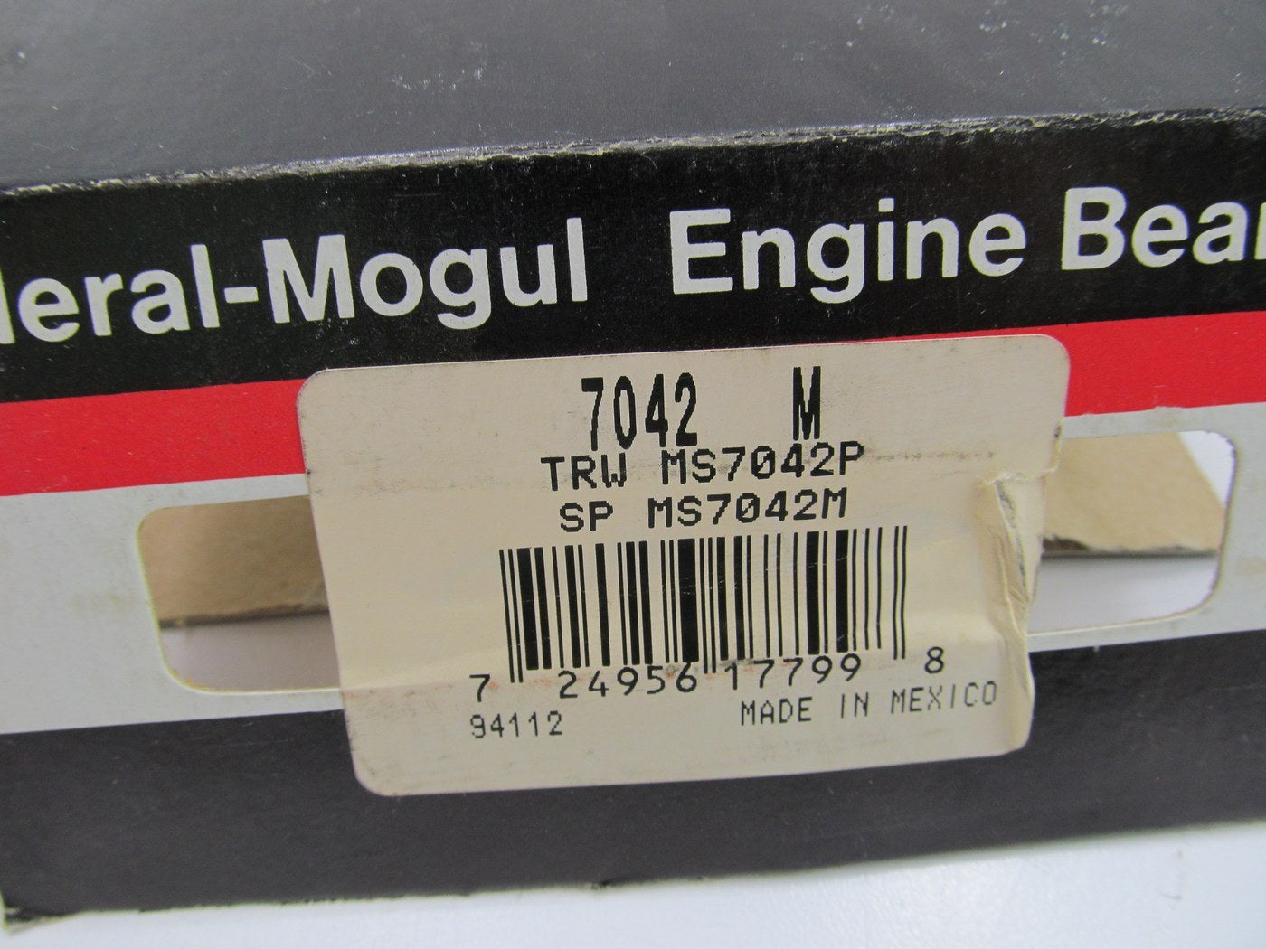 Federal Mogul 7042M STANDARD Main Bearings Ford 666 6.6L 401 7.8L DIESEL 678HT