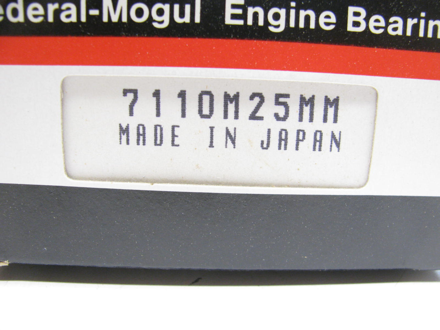 Federal Mogul 7110M 0.25mm Main Bearings - 1984 TOYOTA 2.2L DIESEL Pickup