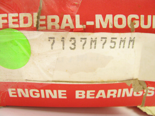 Federal Mogul 7137M-75MM Main Bearings Set .75mm For 68-79 Datsun 1.6L 1.8L 2.0L