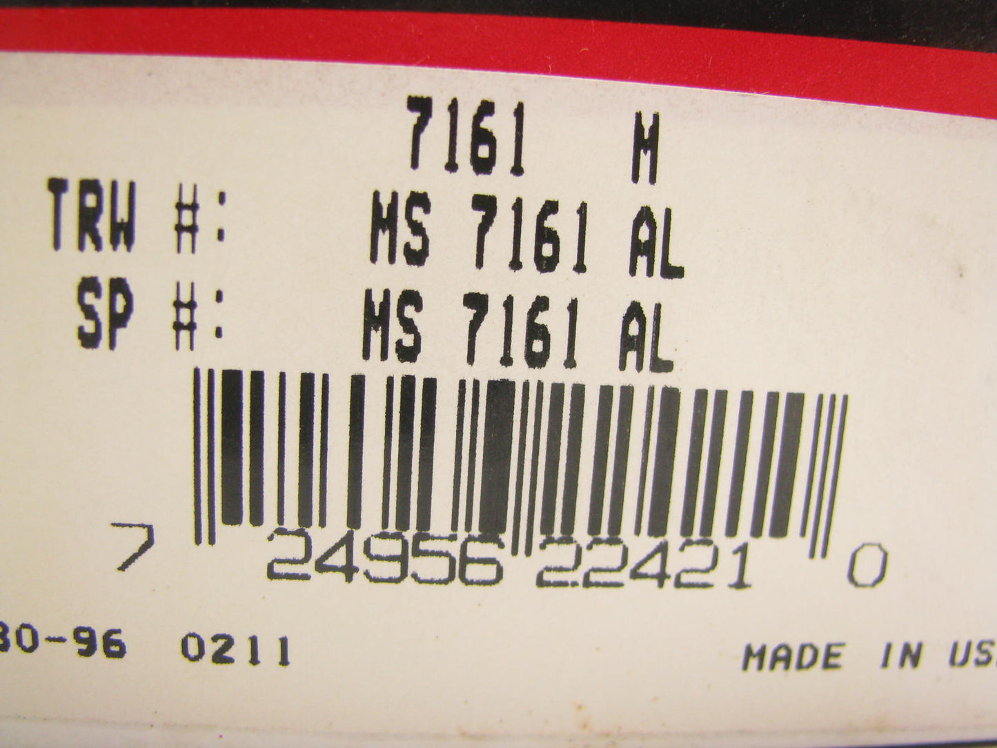Federal Mogul 7161M Main Bearings Set STD Size 90-93 Ford Mazda 2.9L 4.0L V6