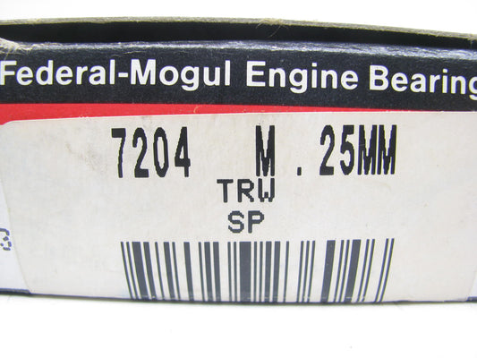 Federal Mogul 7204M-25MM Engine Main Bearings - .25mm Undersize